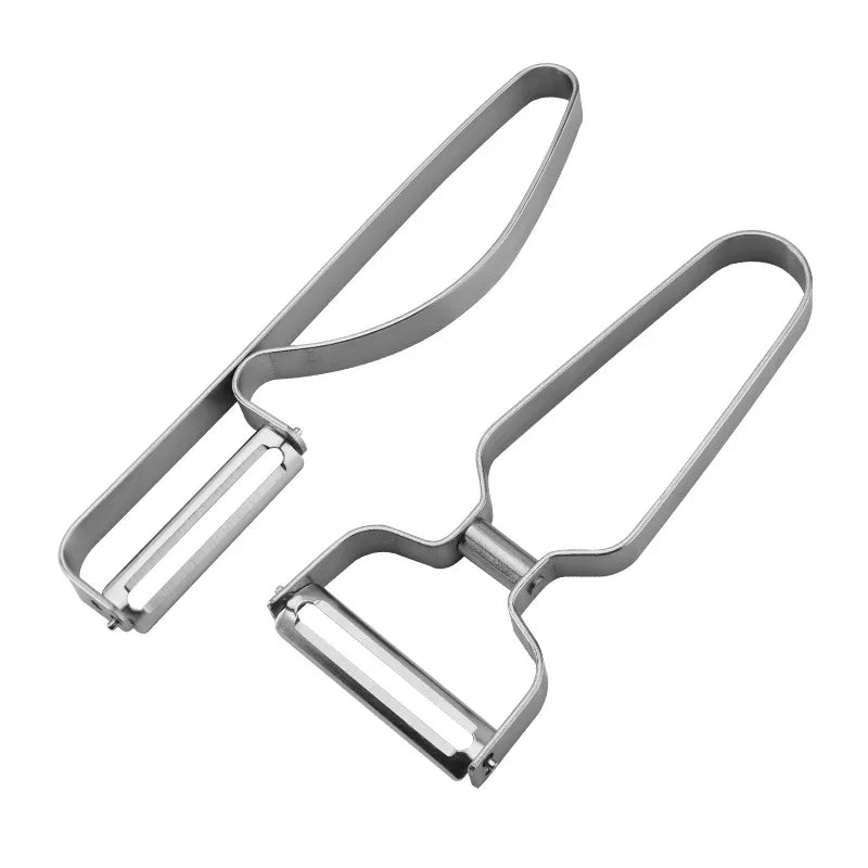 Stainless Steel Vegetable Peeler Potato Peelers Set With Super sharp Rotating Flat Knife for Kitchen Gadgets