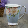European Design Porcelain Mug Bone China Couples Coffee Mug Fine Bone China custom gold rim mug