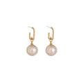 Fashion Korea Designer Jewelry New Trendy Pearl Drop Earrings for Women Ladies Party Wedding Gift