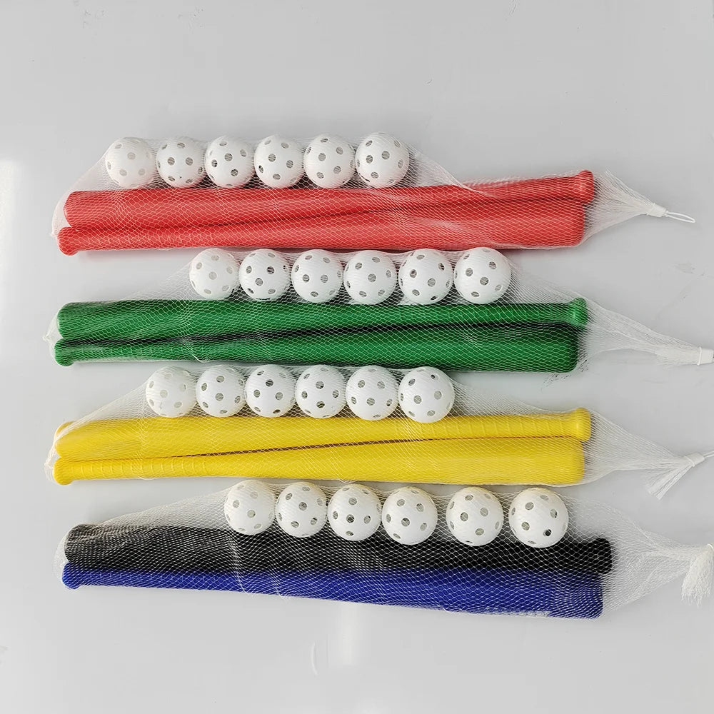 OEM Factory Custom Logo PVC Bat Set for Baseball for Outdoor Backyard Family Sports Training Made in USA for Cricket Softball