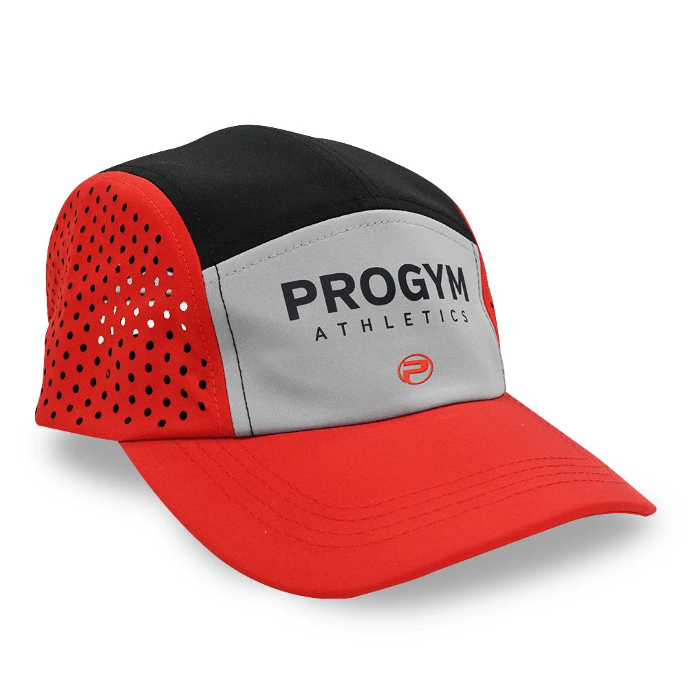 Polyester Laser Drilling Five 5Panel Camp Caps Unstructured Runner Camping Hunting Hat Gorros Snapback Baseball Sport Cap Hat