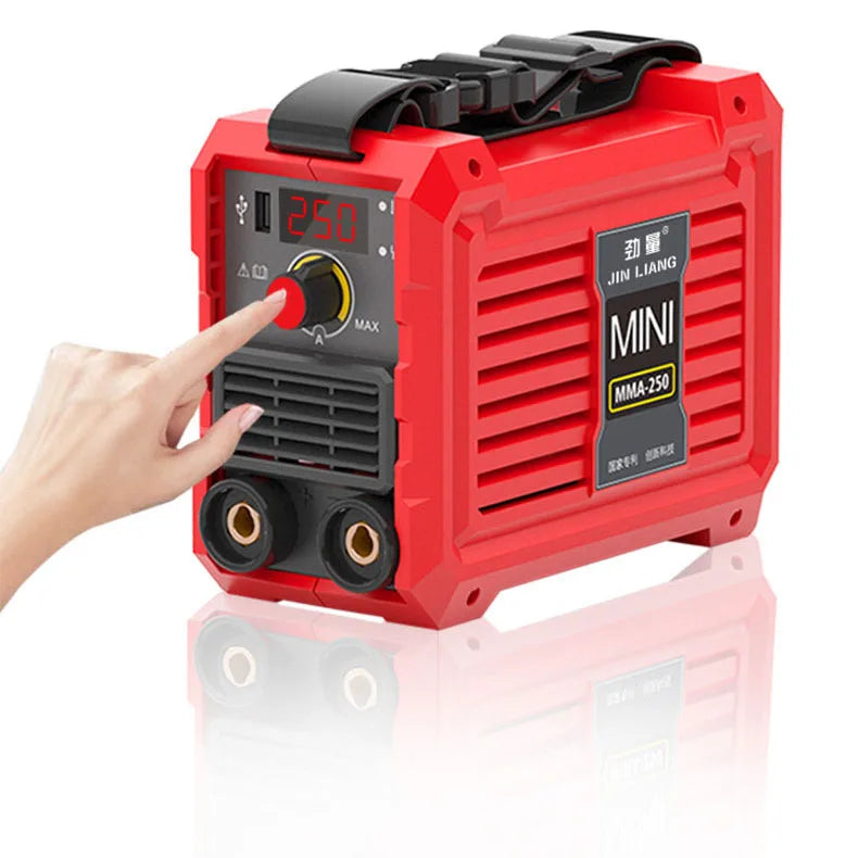Factory Price Power Tools Mini Welder MIG/MMA/TIG/Arc Igbt Inverter 225/250A Esab Ac Dc Copper Wire Electric Welding Machine