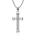 Summer New Men's Stainless Steel Necklace Geometric Pendant Hundreds of Jewelry Street Punk Style Muslim Necklace