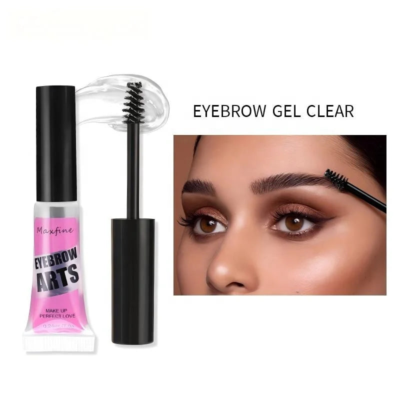 Hot Selling Transparent Eyebrow Natural Long Lasting Quickly Dry Eyebrow Styling Wax Makeup Eyebrow Clear Gel