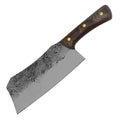 8 Inch Handmade Forged Full Tang Curved Boning Knife Slaughter Knife Stainless Steel 5cr15 Butcher Knife