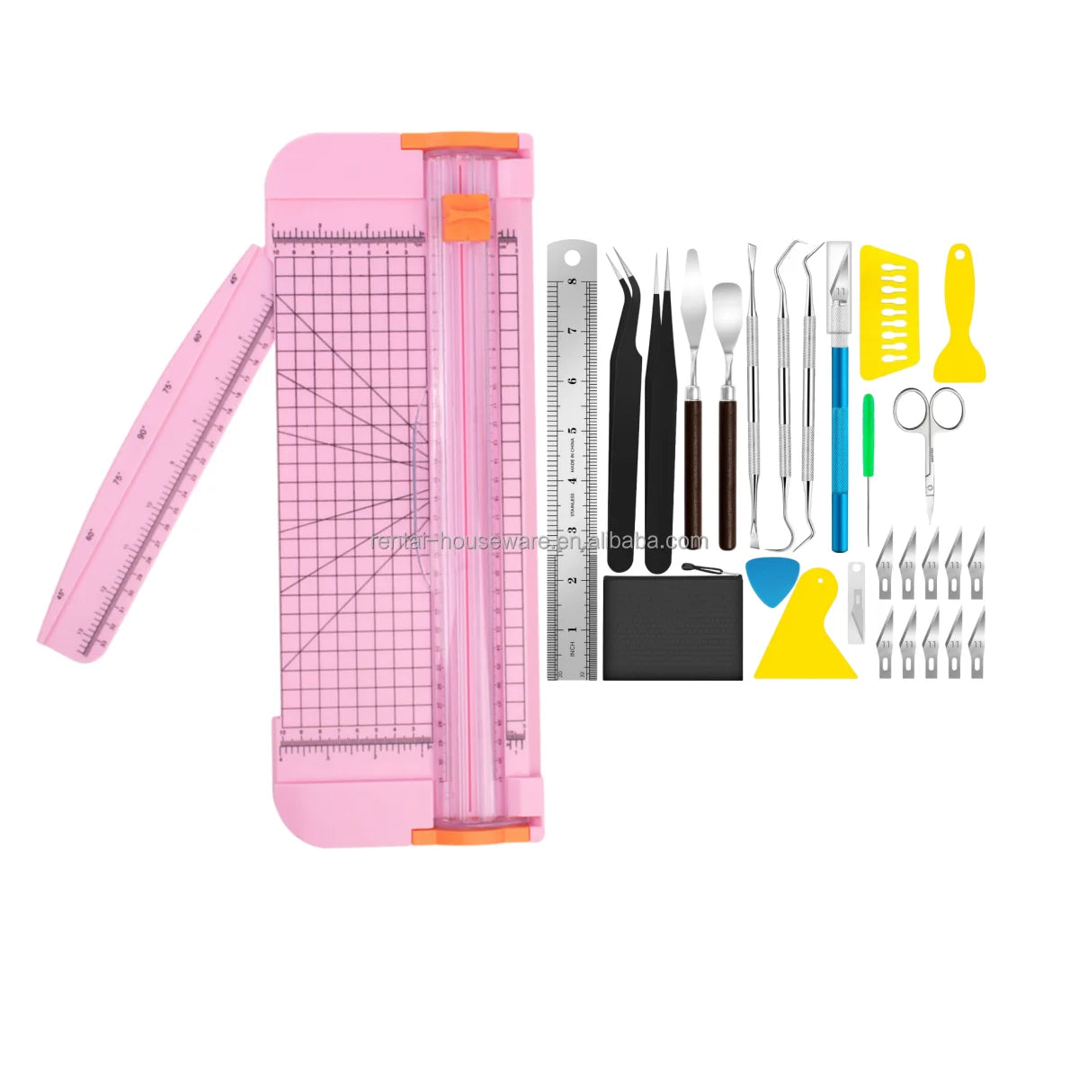 26 Pcs Craft Tools Set Vinyl Weeding Tools Craft Set Craft Vinyl Tools Kit for Silhouet/Cameos/Lettering/Cutting/Splicing