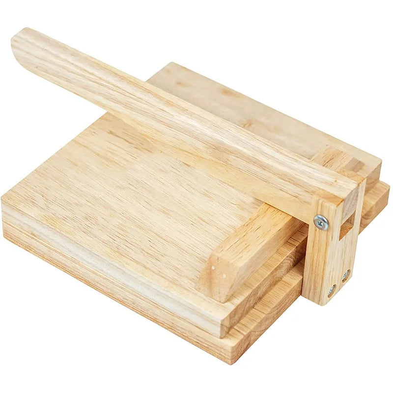 Guansen Customized Oak Wood Eco-Friendly Tortilla Press Quesadilla Maker Pot Cover Mini Tortilla Cooker for Induction Cooker