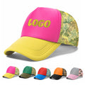 Customize Logo Printed High Qualities Breathable Cool Two Tone Dad Caps Snapback Hip Hop Trucker Hats for Men Women