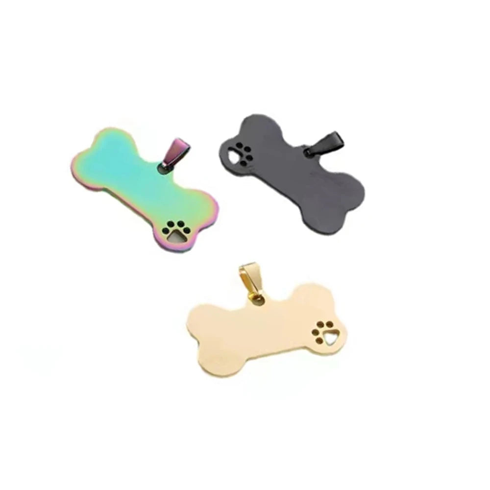 Custom Stamping Copper Stainless Steel Dog Tags Metal Part