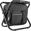 Factory Price Folding Camping Fishing Backpack Stool Cooler Chair