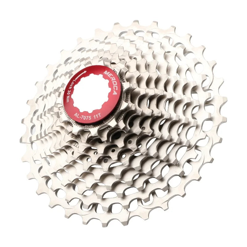 MEROCA 11-Speed Ultralight Flywheel Accessory for Road Bike Alloy Bicycle Sprocket and Freewheel Component 11-Speed Cassette