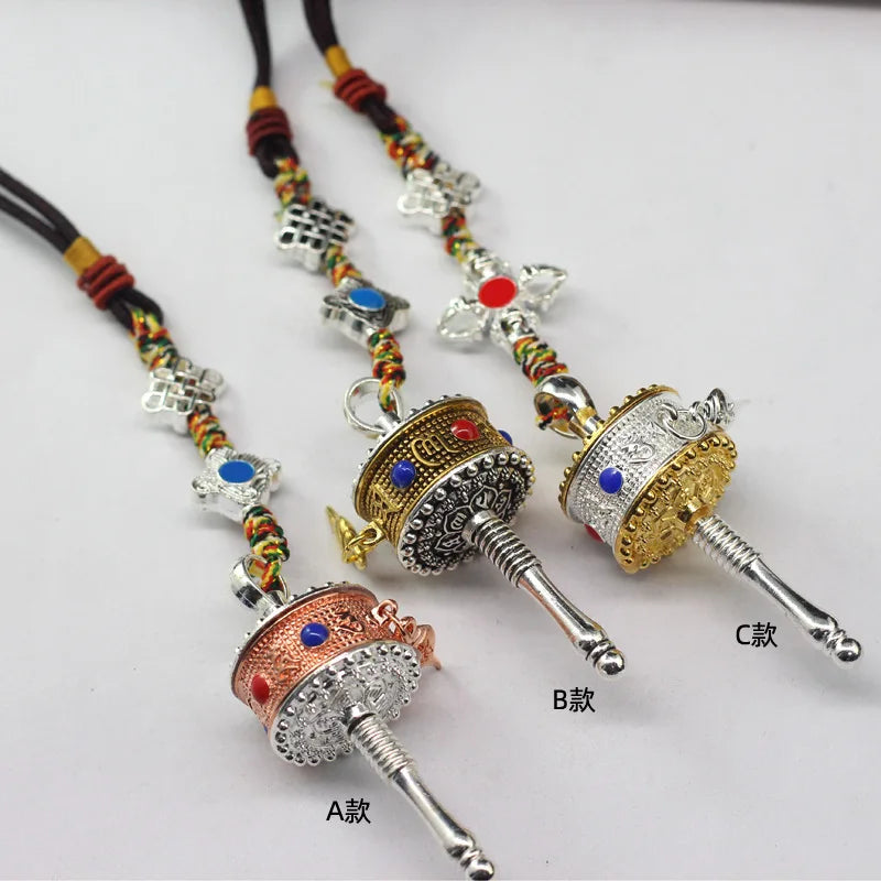 Vintage Metal Animal Pixiu Keyring Lanyard Pendants Handmade Rope Chinese Five Emperors Coins Feng Shui Car Key Chains Hangings