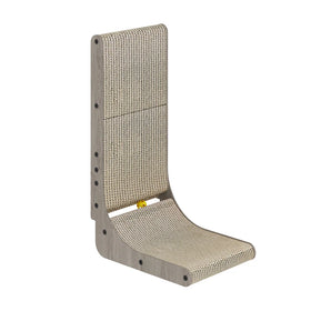 Self-Developed Wall Mounted Cat Scratcher Vertical Post Cardboard Replaceable L Shape Cat Scratching Post Scratcher Manufacturer