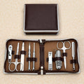 High Quality 10-Piece Multifunction Nail Clippers Set Stainless Steel Manicure & Pedicure Beauty Care Kit