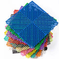 Interlocking Garage Floor Tile for Garage Plastic Flooring Anti-Slip Drain Vinyl Flooring Self Adhesive Tiles