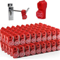 500 PCS EAS Security Single Hook Stop Lock 5 PCS Magnetic Key Retail Store Anti-theft Plastic Stop Lock with the Word STOP LOCK