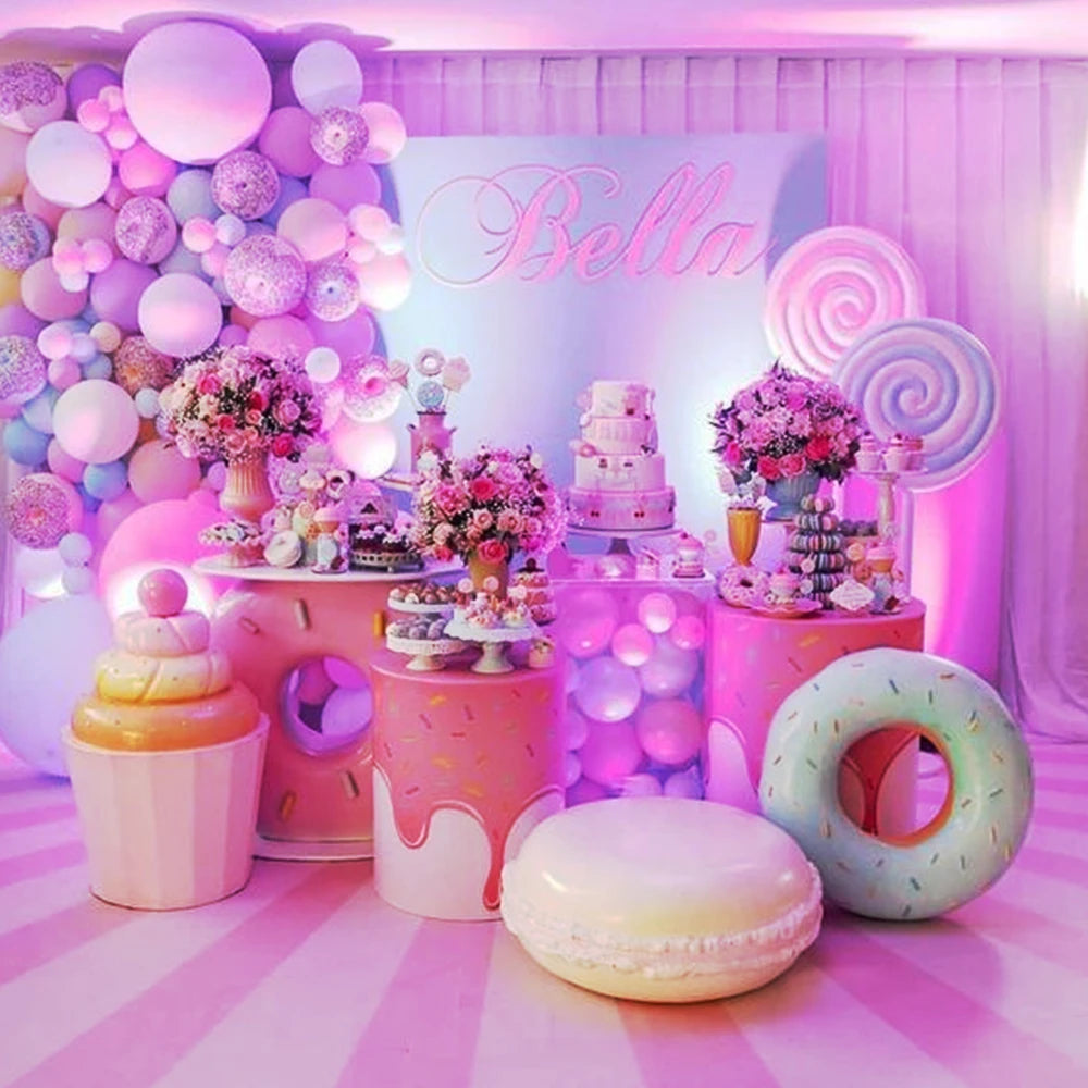 Customize Huge Lollipop Stands Sculpture For Party Decorations/Giant Donut  Ice Cream Birthday Decor Candy Bar Decoracion