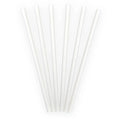 6mm PLA Biodegradable Long Disposable Straight Straw Eco-Friendly Independent Individual Paper Packaging for Camping Parties