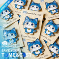 Factory Design Rotating Heart Magnetic Pin Enamel Pin Sport Card Cartoon Anime Badge Custom Logo Soft Hard Metal Hat Lapel Pin