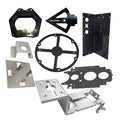 ISO9001 OEM High Quality Custom Laser Cutting Metal Parts Stainless Steel and Aluminum Sheet Metal Fabrication