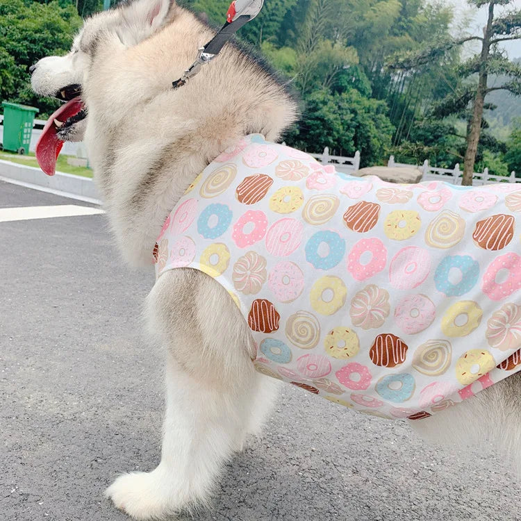 Wholesale Stocked Large Small Medium Big Tall Dog Clothing t Shirt