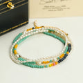 2/3/4mm Tiny Small Fresh Water Pearl Beads PVD Gold Plated Stainless Steel Freshwater Pearl Necklace Jewelry for Women