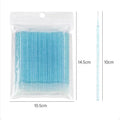 Eyelash Extension Disposable Micro Applicator Micro Swabs Lash Brush for Makeup