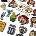 Wholesale Metal Stickers Badge Uae Oman Saudi Kuwait Mobile Phone Enamel Pin Metal Cell Mobile Back Phone Sticker for Phone