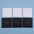 PUPPYSEW   Soft White Microfiber  Silver Polishing Cloth Jewelry Cleaning Cloth Jewelry Cloth  With logo