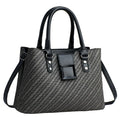 Casual Fashion Trend Striped Large Capacity Handbag Temperament Versatile Women's Shoulder Bag