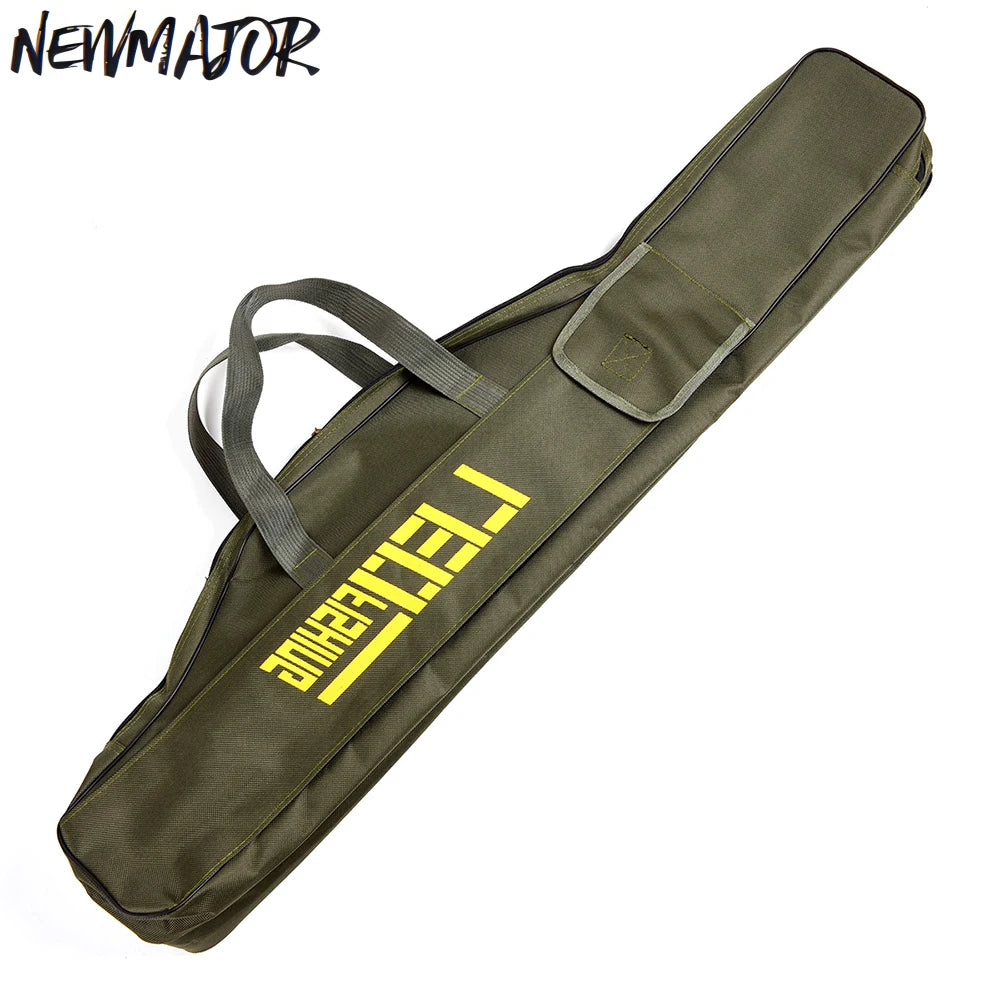 NEWMAJOR 1m/1.5m Portable Fishing Rod Cover Fishing Reel Tool Box Fishing Backpack Accessories