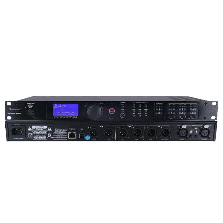Sinbosen Audio Dsp Sistema De Sonido 2 Input 6 Output Karaoke Digital Processor Sound System Audio Digital Processor