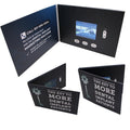 Lcd Video Brochure Card  Digital 7 Inch Lcd Screen Greeting Card  Tft Display Screen Paper Card 7 Inch A4 A5 Promotional 7 " Bla