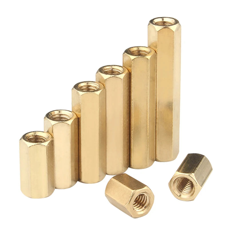 Alloy Zinc Hex Standoff Spacer M2-M6 Female to Female Hexagonal Thread Nut Hollow Pillars
