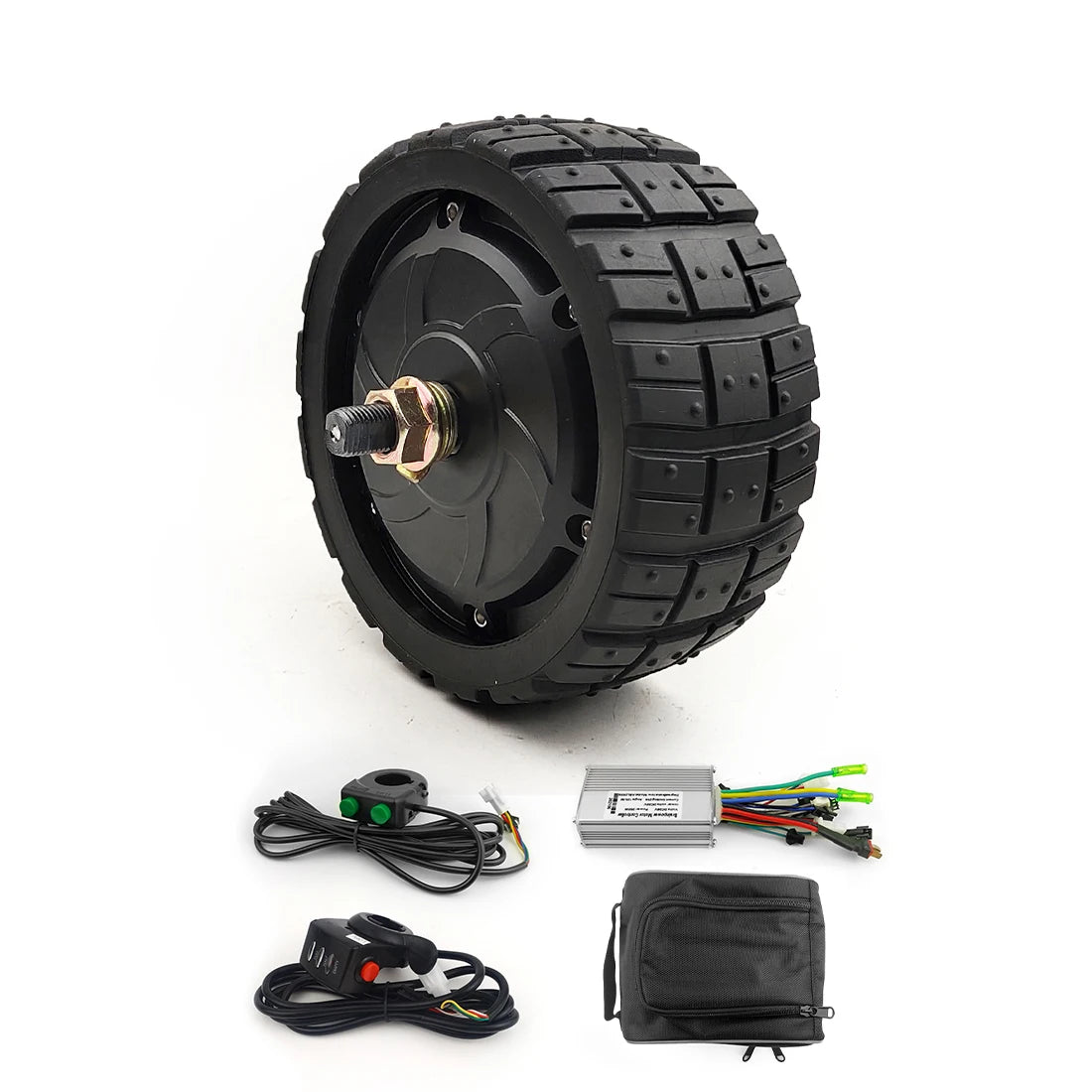 L-faster 24V 36V 48V 6.5 8 Inch E-Scooter Brushless Hub Motor Wheel Fat Tire