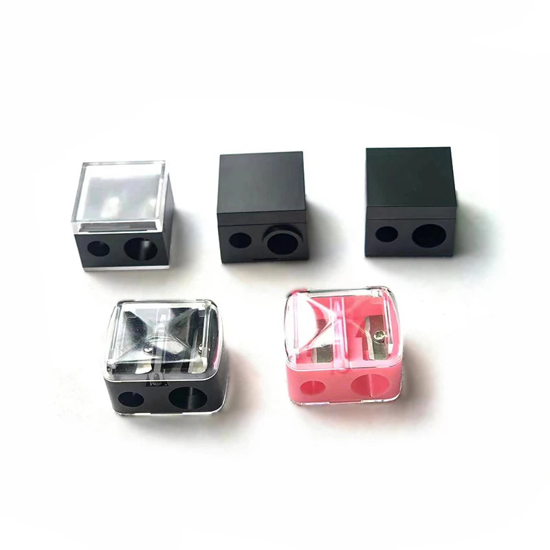 Makeup Plastic Mini Eyebrow Pencil Eyeliner Sharpener Personalized Cosmetic Pencil Sharpener