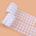Customized Transparent Eco-Friendly Heat Resistant Self Adhesive Strong Nylon Screw Back to Back Hook and Loop Dot