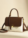 This Year's Popular High-end Versatile Shoulder Messenger Bag Polyester Cover Contrast Color Portable Women's Bag New Girlfriend