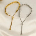 New Fashion Hip Hop Stainless Steel Adjustable Link Chain Bracelet Gold Plated Jewelry Wholesale