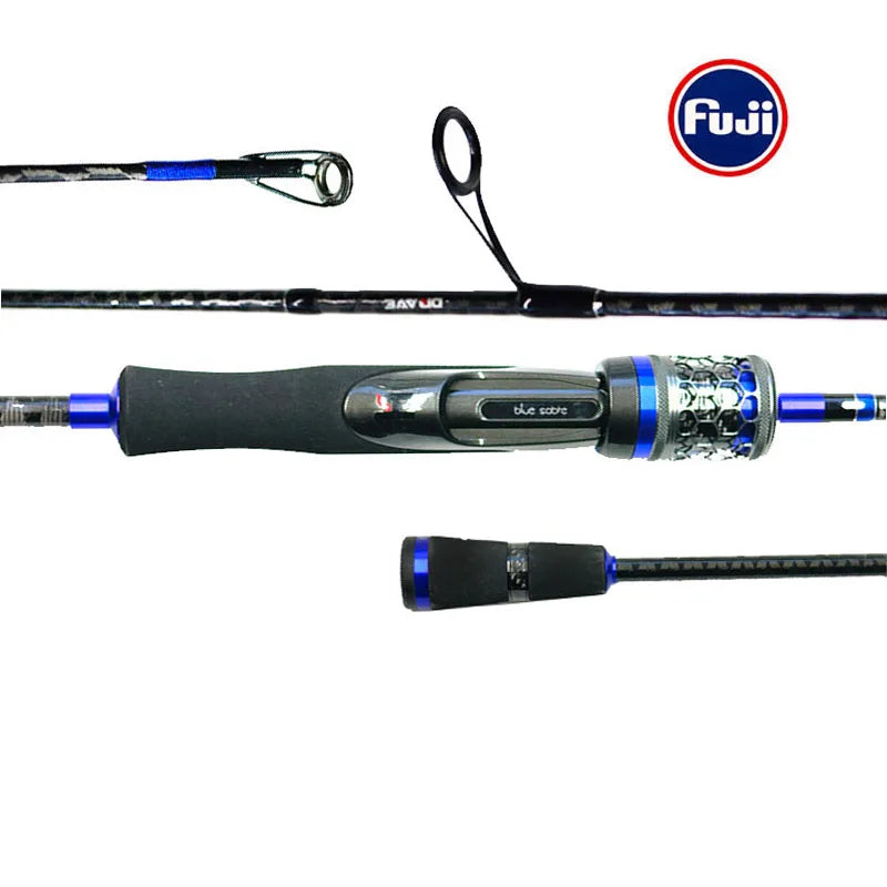 Alpha "6'3'' UL Saltwater Jigging Rod | Toray 30T Carbon + Fuji Guides  Fast Action Fishing Rod for Tuna Snapper Factory Direct