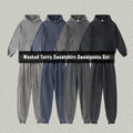 Mens No String Heavyweight French Terry Vintage Custom Dtg Printed Embroidery Stone Acid Washed Hooded 100% Cotton Oversized
