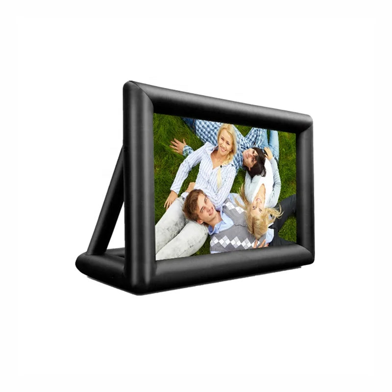 16:9 Outdoor Projection Cinema Inflatable Projector Screen Outdoor 20 ft with Blower Rental