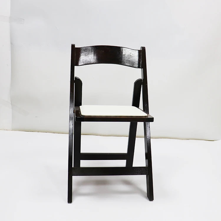 Modern Wimbledon Wooden Folding Chair for Outdoor for Restaurant Garden Hotel Wedding Guest Seating