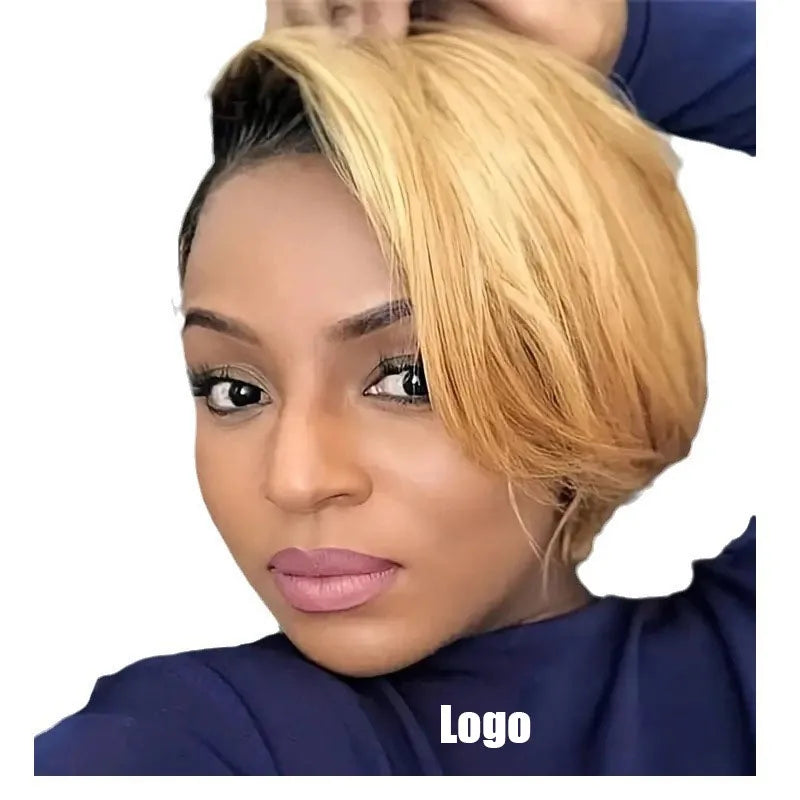 Cheap Bob Short and Slightly Curly Wigs Brazilian and Vietnamese Styles Fashionable Fluffy and Soft in Stock