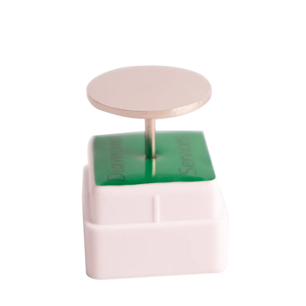 Sanding Paper Stainless Steel Disc Mandrel 3/32" Metal Disk Nail Drill Bits Pedicure Sanding Paper Disc 20mm