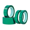 Silicone Adhesive Green PET Polyester High Temperature Tape Double Sided Pet