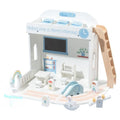 CPC CE EN71 Wooden Amusement Park Simulation Dollhouse Parent-Child Playing House Educational Toys for Kids