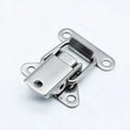 Wholesale J500 304 Stainless Steel Butterfly Spring Latch for Toggle Clip Cabinet Hasp Lock 40kg Capacity Carton Box Bag