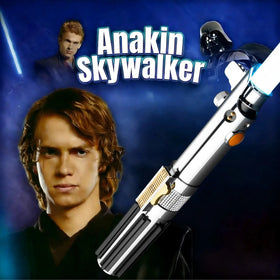 CE-RED Anakin Skywalker Classic Light Toy Metal Hilt Heavy Duel Infinite RGB LED Color Change SW Movie Custom Light Saber Sword