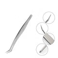 ELITER Hot Sell Diamond Tip Tweezers 45 Degree Custom Lash Extens Tweezer Eyelash Extens Tweezer Eyelash Extension Yelix